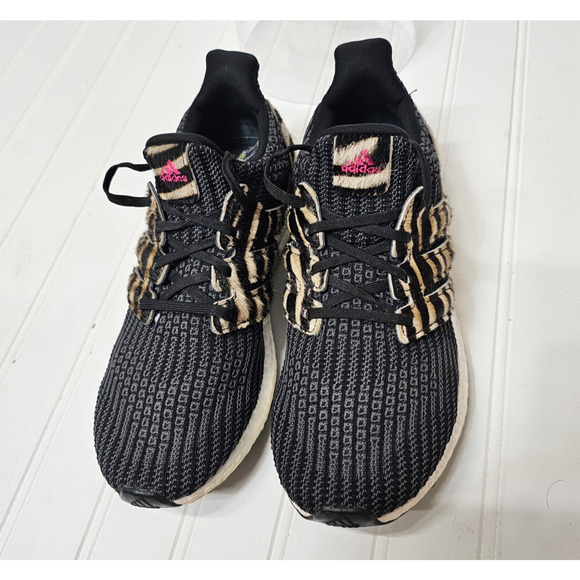 ADIDAS ultraboost DNA animal Pack Leopard Sneakers WOMENS size 8 (MENS 6.5) - Picture 3 of 9